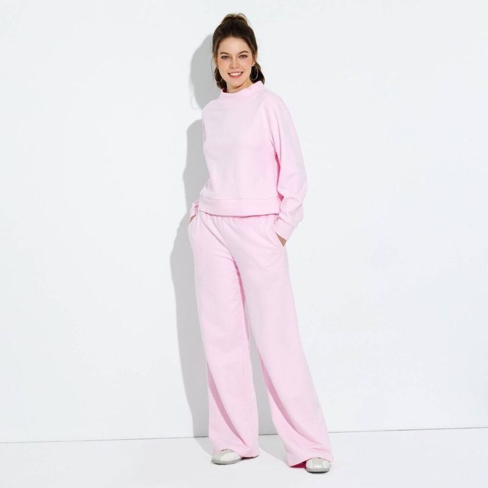 Wild Fable - Women's Sweatshirt - Wild Fable Pink M Pink - Picture 4 of 4